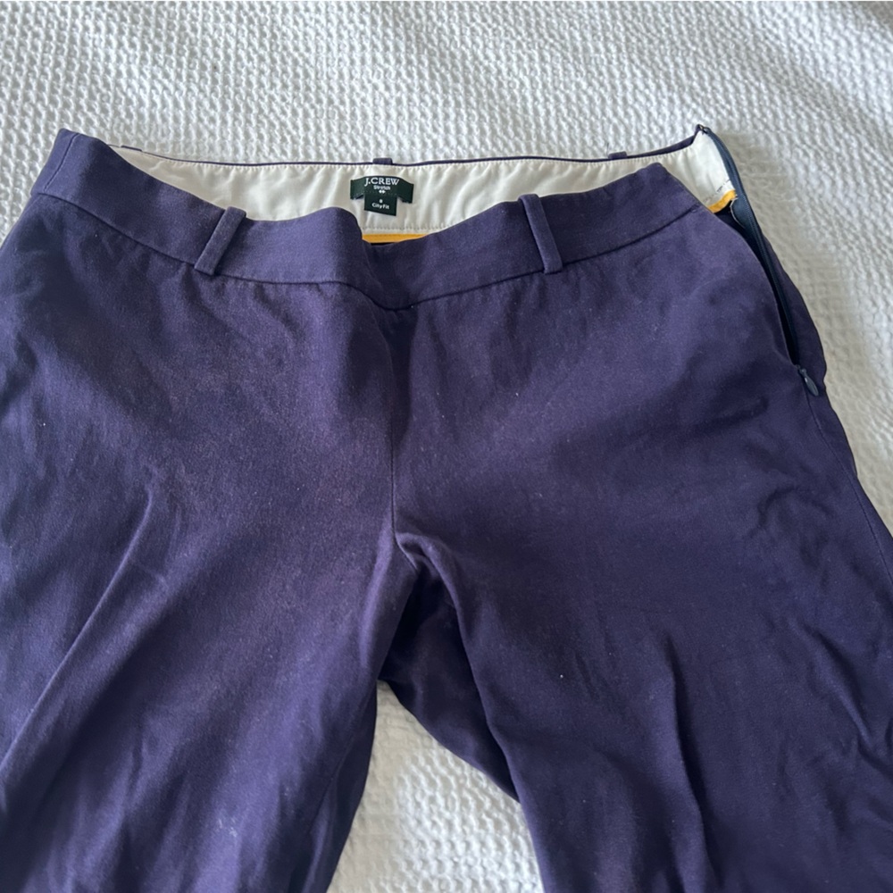 J.Crew City Fit navy Stretch Pants